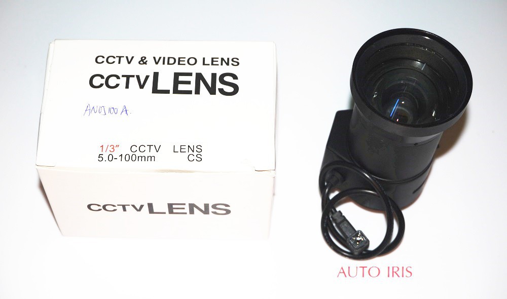 AN05100A 3 55 Degree F1.6 Auto IRIS 1 3 CCTV Lens IR Megapixel HD Zoom LENS CS Mount Type For CCTV Camera Free Shipping