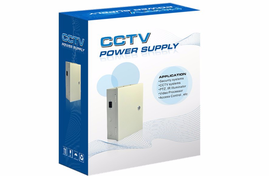 Weishuo CCTV Netzteil 12V 10A DC 120W 9 Kanal Netzteil Kasten Kamera  Videoüberwachung Leistungsnetzteil AC-Stecker: : Baumarkt
