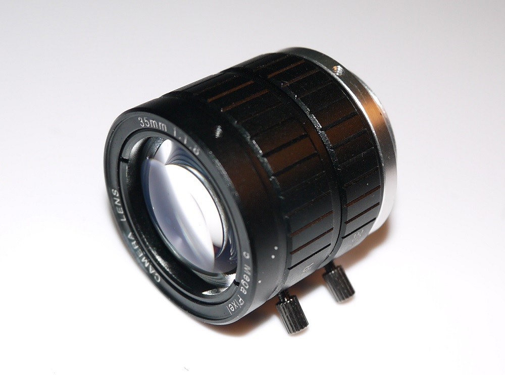 35mm 18 Degree F1.8 Manual IRIS 1 2.7 CCTV Lens IR 5.0 Megapixel FIXED LENS CS Mount Type For CCTV Camera Free Shipping