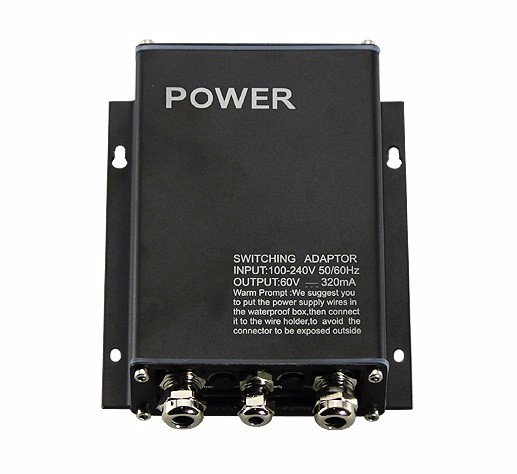12V 24V 10A 10000mA 120W 1 Channel Outdoor Rainproof Power Adapter Supply for CCTV Camera