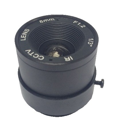 8mm 34 Degree Angle 1 3 Mount CS Aperture F1.4 CCTV Fixed Lens For CCTV Camera