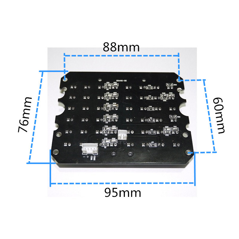CCTV Accessories White light 48 Grain LED board for Surveillance cameras night vision Long distance night lighting