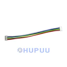 10cm 6P 1.25mm pitch wire with dual connectors
