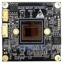 GE307 1/2.8" SONY IMX307 2MP H.265 H.264 IP Starlight CCTV Camera Module board HTML5 single board