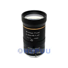 LF0850-C-3MP-F1.4 1/2.3" 3MP 8-50mm F1.4 C Mount Manual Zoom Lens