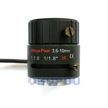 LF3610-CS-6MP-F1.6-IR-D Manual zoom Auto Iris 3.6-10mm 6MP F1.6 CS Mount CCTV Lens