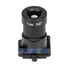 LF6-M16-5MP-F1.1 Night Vision F1.1 6mm 5MP 1/2.7" M16 Mount starlight night vision Security CCTV Camera Lens