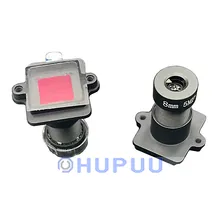 LF8-M12-5MP-F12 Night Vision F1.2 8mm 5MP 1/1.8" M12 Mount starlight night vision Security CCTV Camera Lens