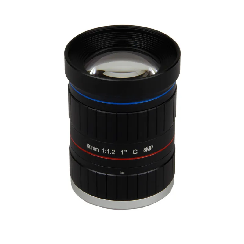 LF50-C-8MP-F1.2 1" 50mm 8MP C mount F1.2 starlight camera lens