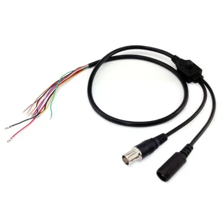 CBW-AHD-OSD-125/CBB-AHD-OSD-125 AHD DC power and OSD menu Key 1.25mm pitch Power Video tail cable for AHD camera module