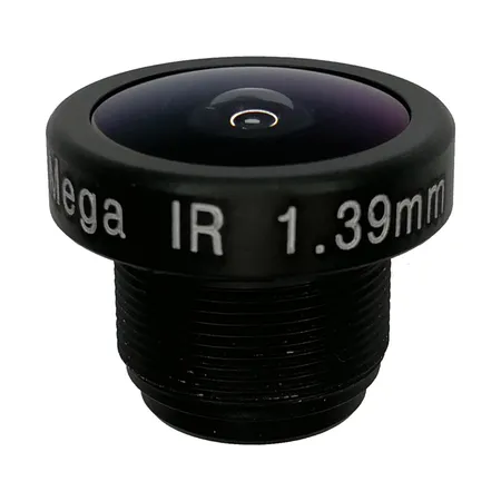 LB139B 1.39mm Focal Length 185 Degree F2.0 FIXED IRIS 1/2.7" CCTV Lens 5.0 Megapixel FIXED LENS M12