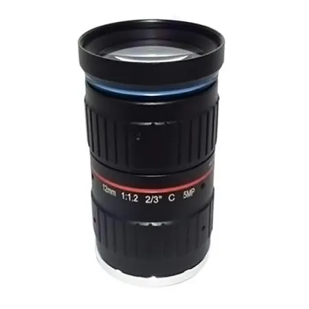LF12-C-8MP-F1.2 2/3" 12mm Focal length 8MP F1.2 C mount lens