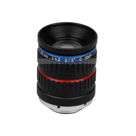 LF25-C-5MP-F1.2 2/3" 5MP 25mm focal length F1.2 C mount Camera lens