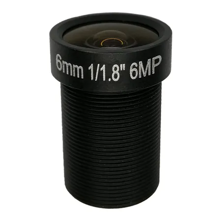 LF6-M12-6MP 1/1.8" 6MP 6mm F1.6 M12 Mount Camera Lens