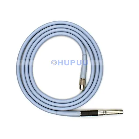 1.8 2.5 3.0m Medical Optical Fiber Endoscopic Light Cable For Led Cold Light Source