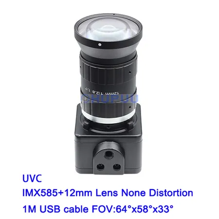 4K UHD 8MP IMX585 USB Camera MJPEG YUV Module 60 fps USB Camera 3.0 UVC Driver Free