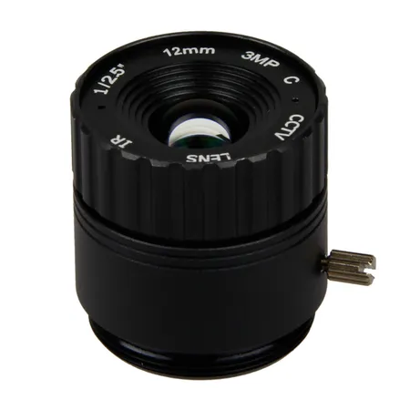 LF12-CS-3MP-F2-IR-CL 1/2.5" 3MP 12mm F2.0 CS mount CCTV Camera Lens