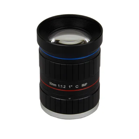 LF50-C-8MP-F1.2 1" 50mm 8MP C mount F1.2 starlight camera lens