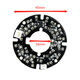 CCTV Accessories infrared light 24 Grain IR LED board for Surveillance night vision bullet cameras 160mA